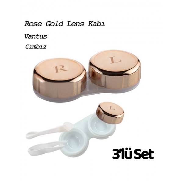 Rose Takma Aparatları 3 Lü Set Rose Takma Aparatları 3 Lü Set
